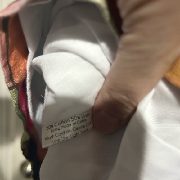 Brook Wright Nancy Colorful Striped Tunic Dress with pockets XS - Picture 4 of 5